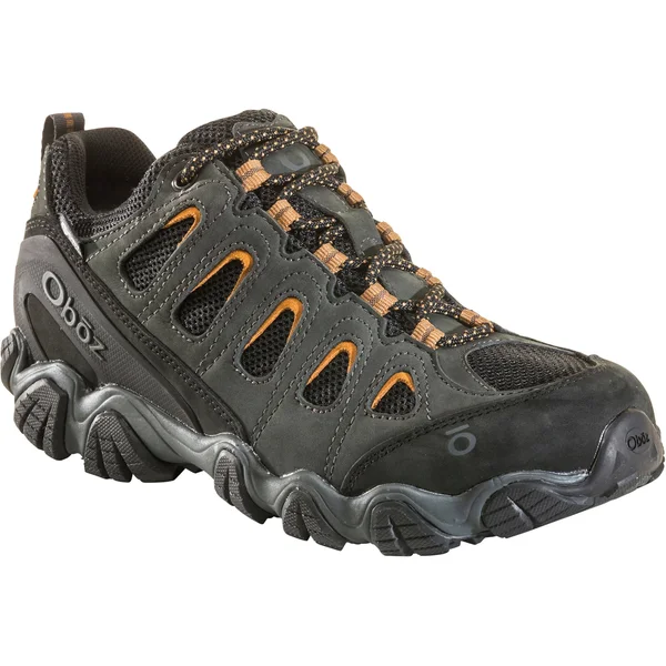 Oboz Men's Sawtooth II Low Waterproof - 8 - Shadow/Burlap
