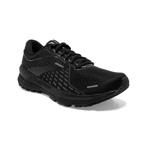 Brooks Women's Adrenaline GTS 21 Black/Black - 13, D