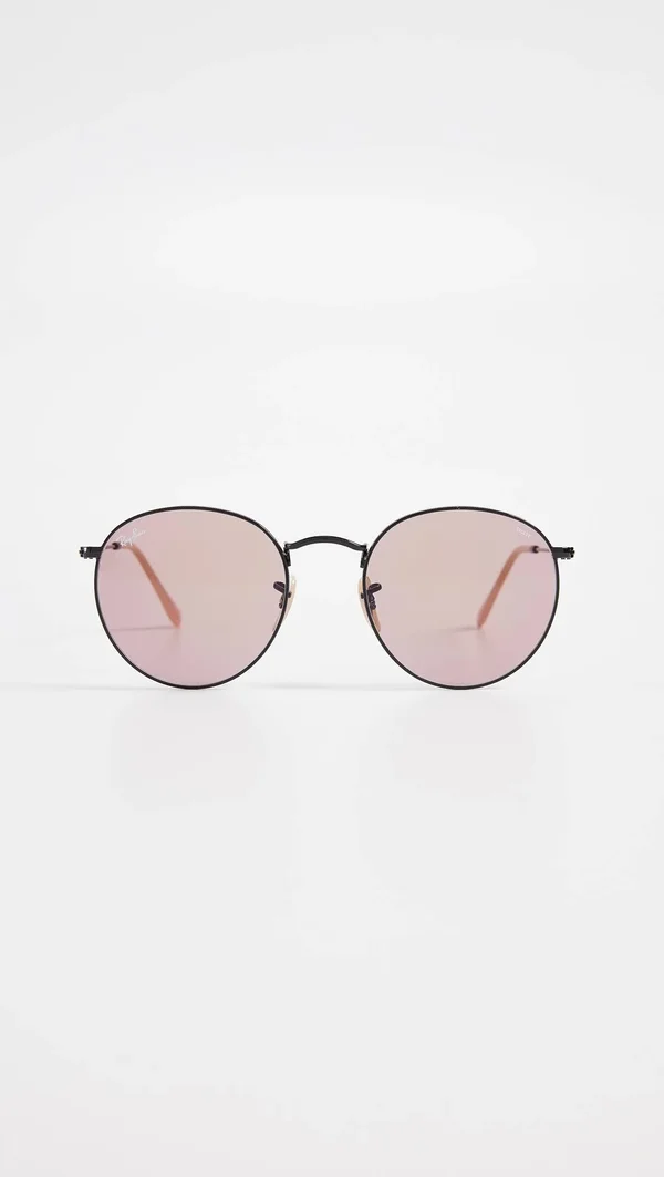 Ray-Ban Round Metal RB3447 Sunglasses - Black (9066Z0)