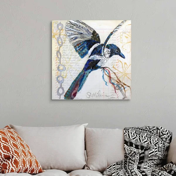 Happy Bird II - Canvas Wall Art, 30x30, Great Big Canvas