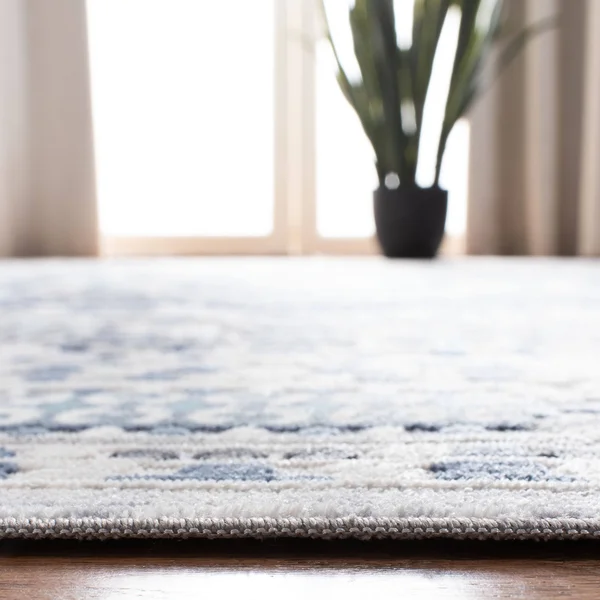 Safavieh Aria Vintage - Grey/Cream Rug - 6&7x22 x 6&7x22 Square - Gray