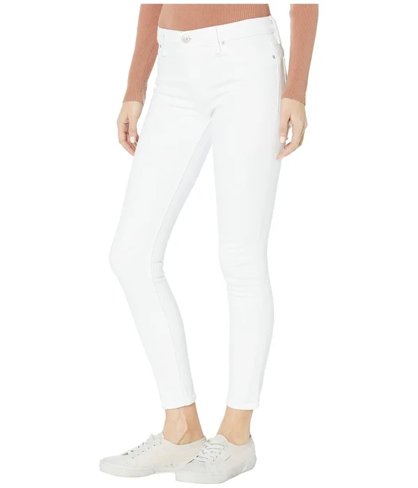 Hudson Jeans - Nico Mid-Rise Super Skinny Ankle Jean, White