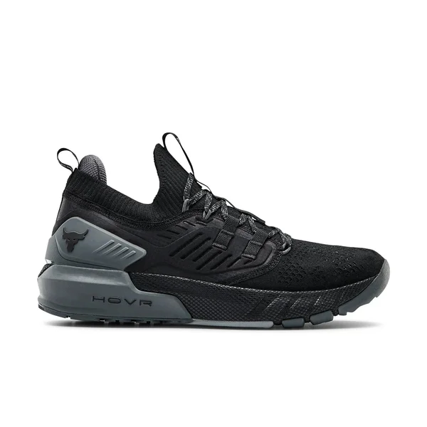 Under Armour Project Rock 3 Black/Grey Men's Training Shoes - Size: 9.5