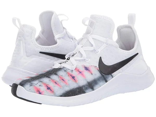 Nike Free TR 8 Amp White/Black/Sunset Pulse, Women's, Size: 5