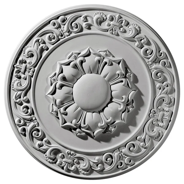 27 3/4x22OD x 2x22P Sydney Ceiling Medallion (Fits Canopies Up to 5 3/4x22), Hand-Painted Mississippi Mud
