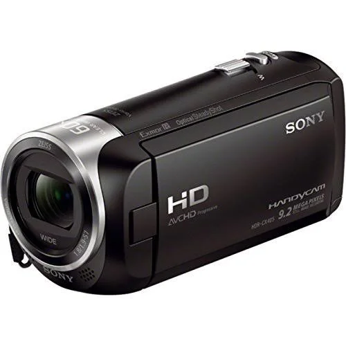 Sony HDR-CX405/B Full HD 60P Camcorder + 64GB Ultra microSDXC UHS-I Memory Card + Np-bx1 Battery Pack + Accessory Bundle