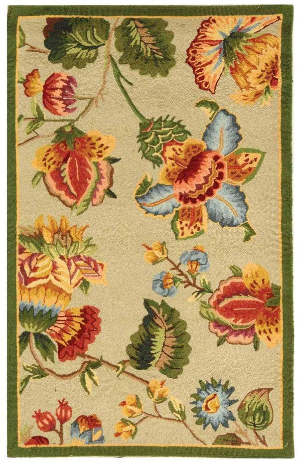 Safavieh Chelsea HK331C Area Rug - Sage, Size: 6 x 9 ft.