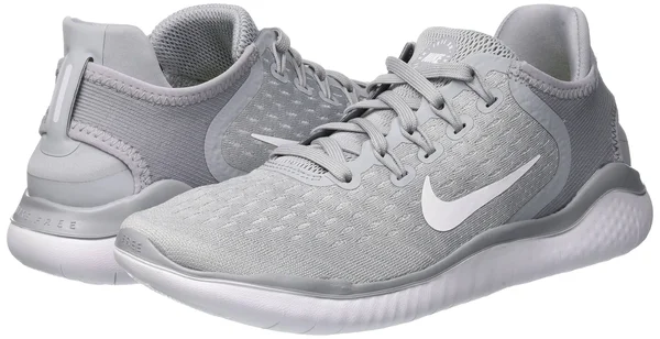 Nike Free RN 2018 Women's Running Shoe Size 10.5 (Wolf Grey)
