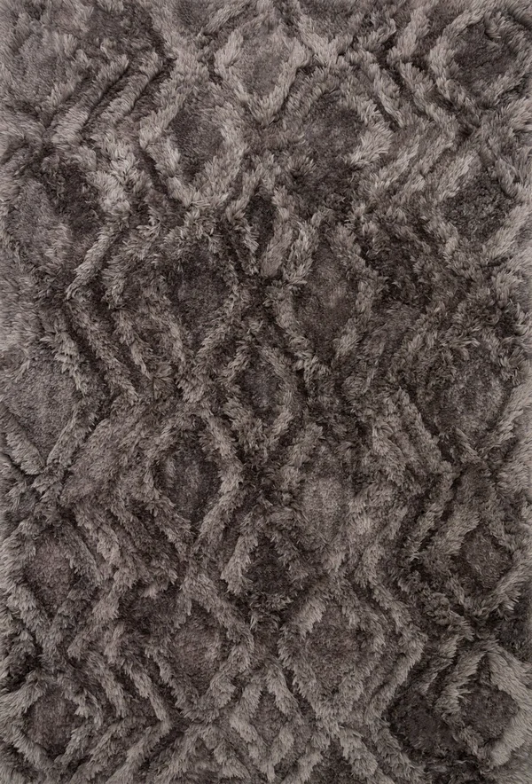 Loloi Caspia CAP-03 Charcoal Rug 1&6x22 x 1&6x22 Square