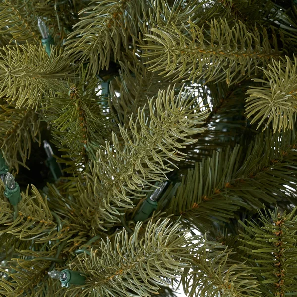 Christopher Knight Home 7.5-ft Mixed Spruce Pre-Lit or Unlit Artificial Christmas Tree by - Clear