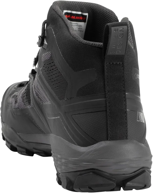 Mammut Ducan Mid GTX Hiking Boot - Men's Black/Dark Titanium - 13.5