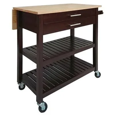 Gutshall Kitchen Cart Winston Porter