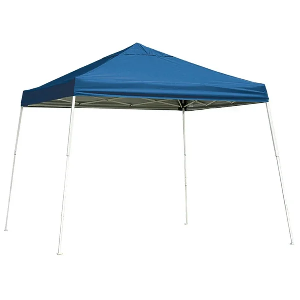ShelterLogic 12 ft. x 12 ft. Sport Pop Up Canopy - Slant Leg, White
