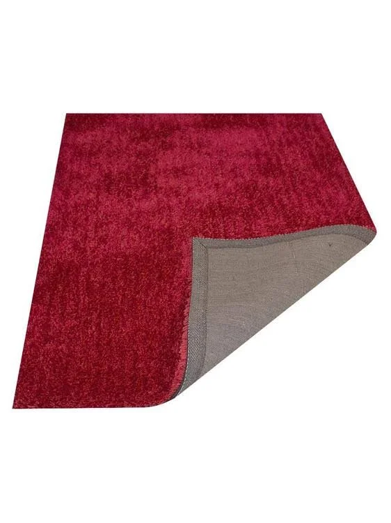 Get My Rugs K00111T00Y13A1 3 x 5 ft. Hand Tufted Polyester Shag Area Rug Solid - Dark Green