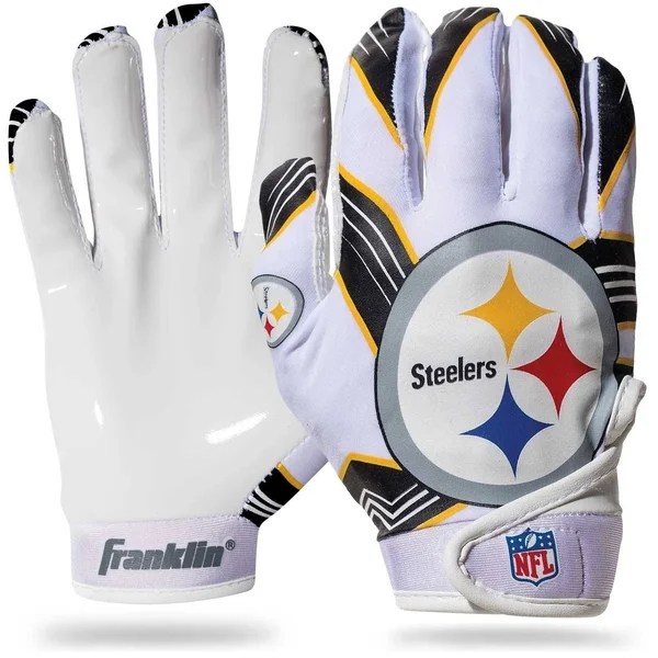 Pittsburgh Steelers Kids NFL 8 Piece Uniform Set - Medium - Childrens Football Uniform - Helmet & Jersey Set - Toddler Footb