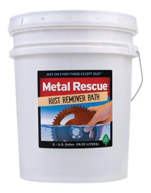 Metal Rescue Rust Remover Bath 5gal Workshop Hero