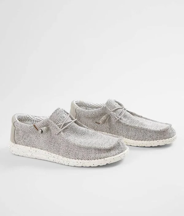 Hey Dude Men's Wally Sox Shoes - Ash - 10