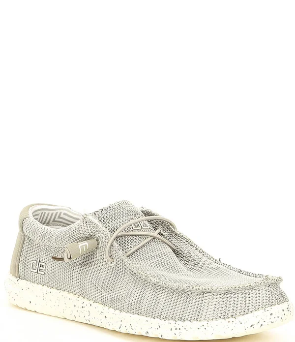 Hey Dude Men's Wally Sox Shoes - Ash - 10