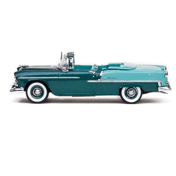 1955 Chevrolet Bel Air Open Convertible Neptune Green 1/43 Diecast Model Car by Vitesse