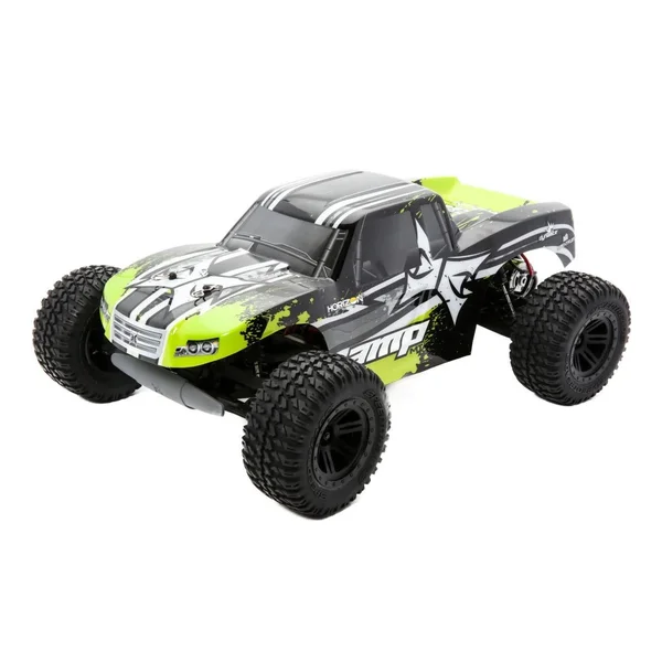 ECX Amp MT 1:10 2WD Monster Truck: Black/Green RTR