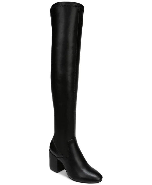 Bar III Womens Gabrie Over-The-Knee Boots, Black