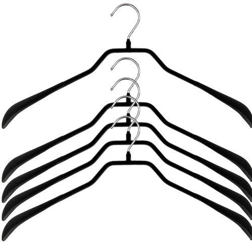 Mawa Bodyform Jacket Non-Slip Hanger (Set of 5) - Black