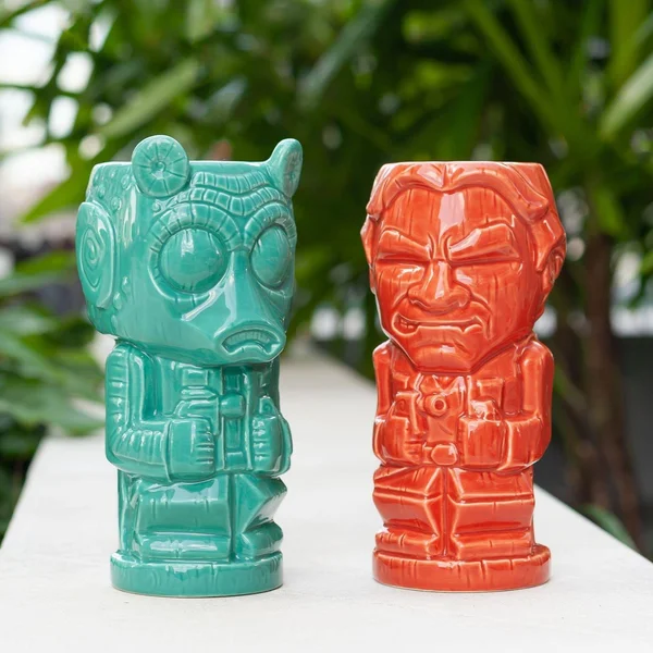 Geeki Tikis Star Wars Han Solo & Greedo Mugs - Star Wars Tiki Style