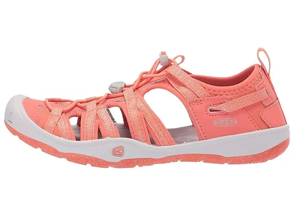 Keen Youth Moxie Sandal - 2 - Coral, Vapor