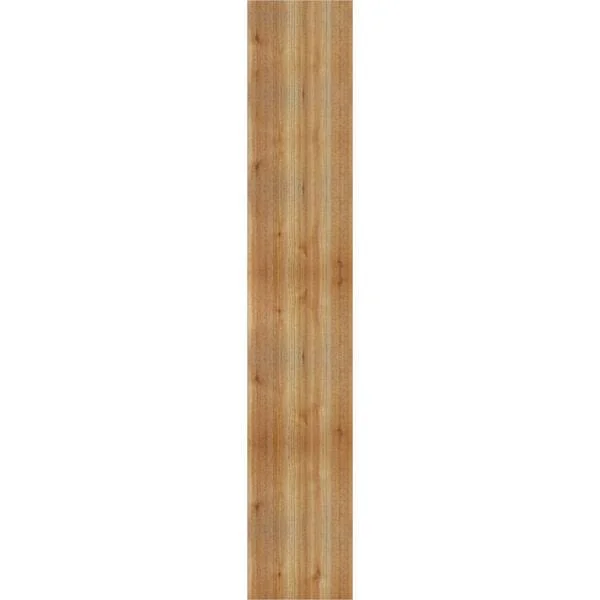 13 1/2x22W x 77x22H TimberCraft Four 3 3/8x22 Boards Joined Board-n-Batten Shutters, Rough Sawn Western Red Cedar (Per Pair)