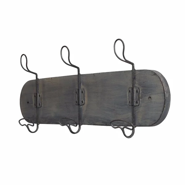 Gracie Oaks Dollis Rustic 3 Hook Wall Mounted Coat Rack