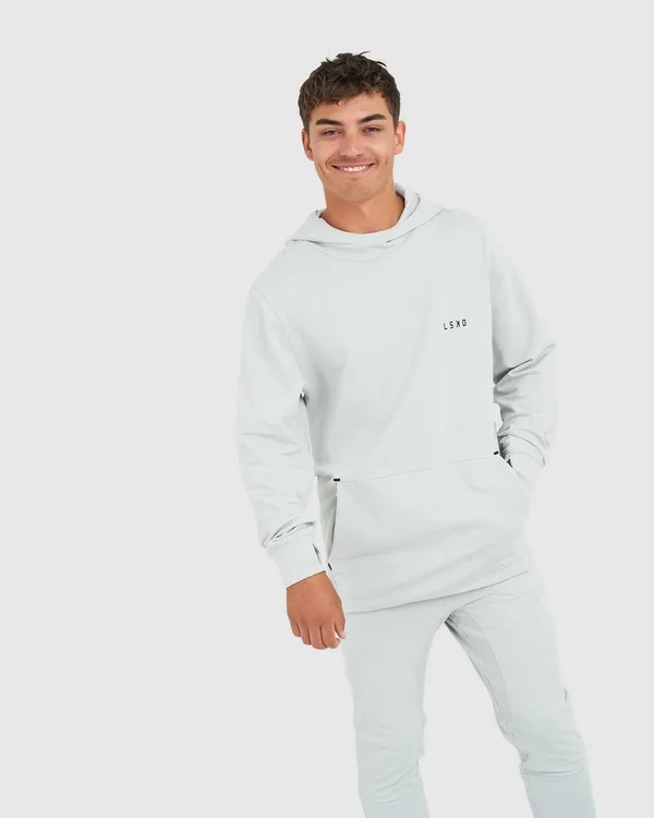 LSKD Mens Grind Pullover - Metal, Mens Hoody, Size XXL