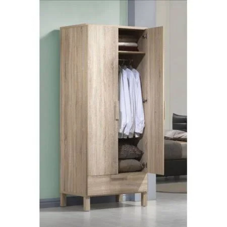 Union Rustic Petrovich Wooden Wardrobe Armoire