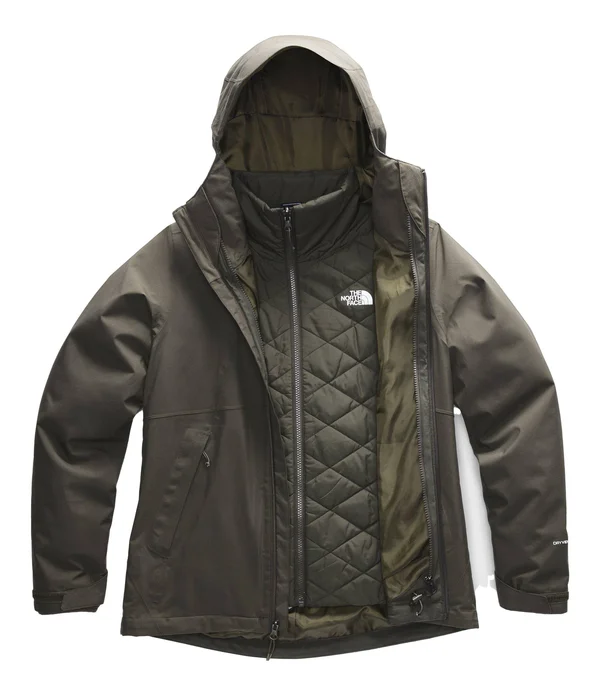 The North Face Carto Triclimate Jacket - Women's New Taupe Green, L