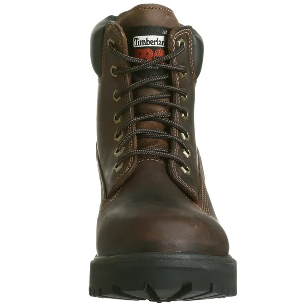 Men's Timberland Pro Direct Attach 6 inch Soft Toe Boot - Size: 11.5, Brown