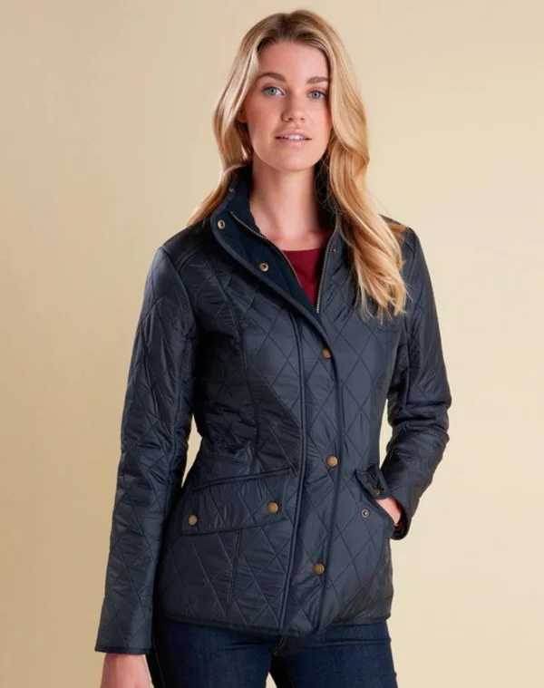 Barbour Cavalry Polarquilt Jacket - Red