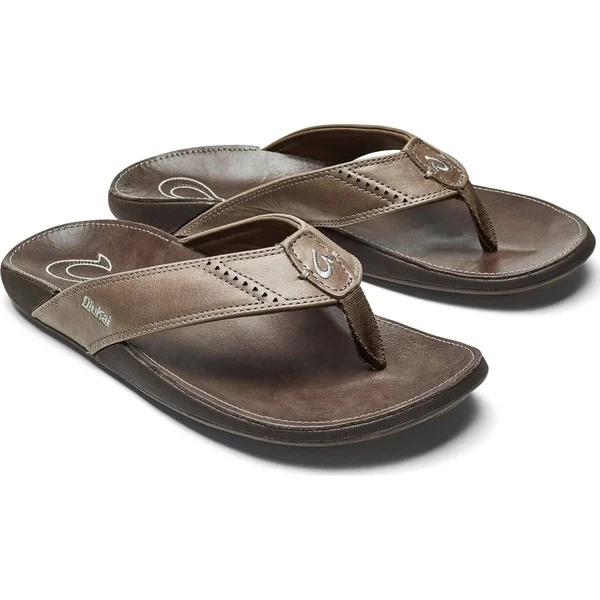 Olukai Men's Nui - Espresso, Espresso - 10