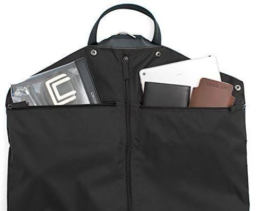 DEGELER Carry on Garment Bag for Effortless Travel & Business Black