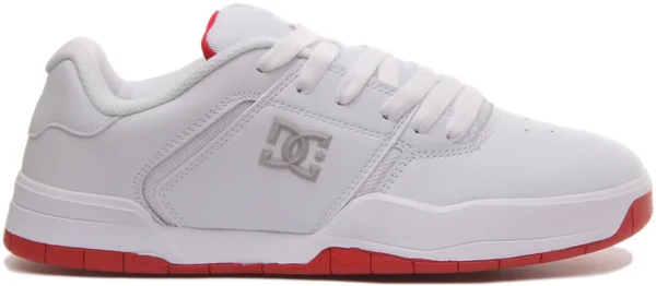 DC Shoes Central in White Red for Men
