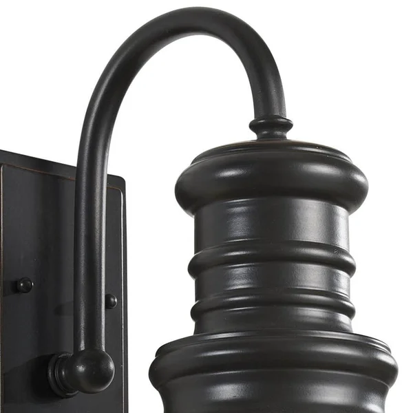 Feiss OL8601RSZ-L1 Redding Station Outdoor Wall Sconce, Restoration Bronze