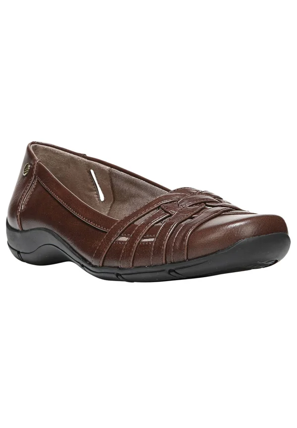 LifeStride Diverse Women's Flats - Dark Tan - 9.5 Wide