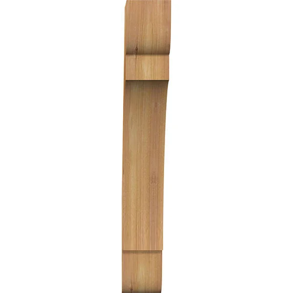 Ekena Millwork BRC04X16X28OLY00RWR 4x22W x 16x22D x 28x22H Olympic Rough Sawn Brace - Western Red Cedar