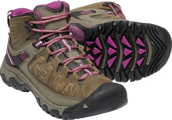 Keen Targhee III Mid Waterproof Women's Weiss/Boysenberry 7
