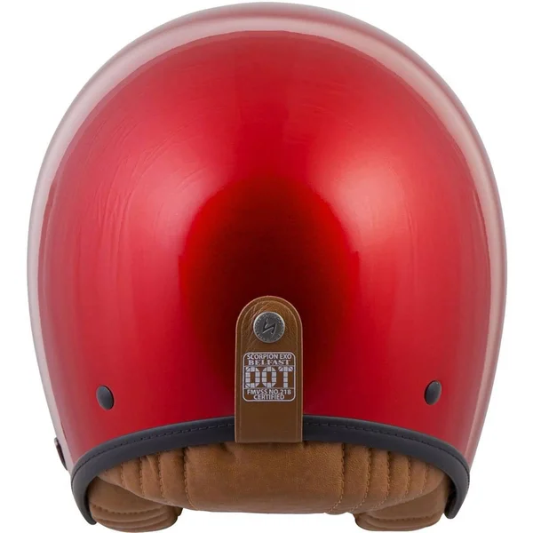 Scorpion Belfast Open-Face Helmet Metallic Blue Xs