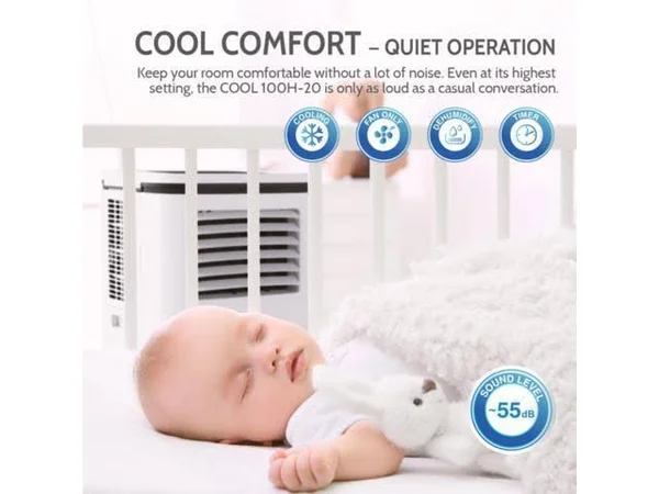 Rollicool 14 - 000 BTU Portable Air Conditioner with Voice Control (100H-20)