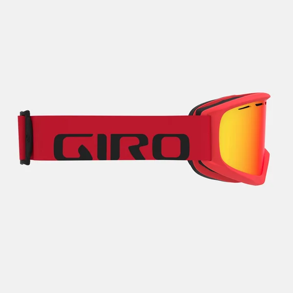 Giro Index OTG Snow Goggle - Red Wordmark, Vivid Ember