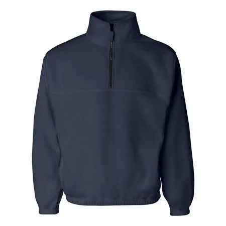 New - MMf - Sierra Pacific - Fleece Quarter-Zip Pullover - Men's, Size: 5XL, Blue