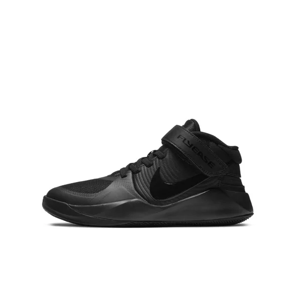 Nike Kids& Grade School Hustle D 9 Flyease Basketball Shoes, Black