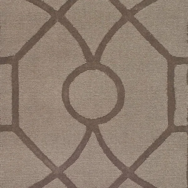 Martha Stewart by Safavieh Fretwork Wool Rug - 4& x 6& - Cavern