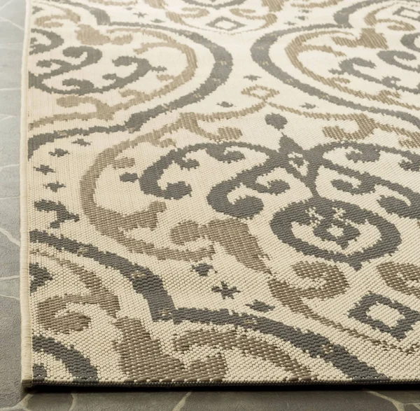 Safavieh Martha Stewart MSR4114-23612 2&7x22 x 8&2x22 Runner Beige - Anthracite Area Rug