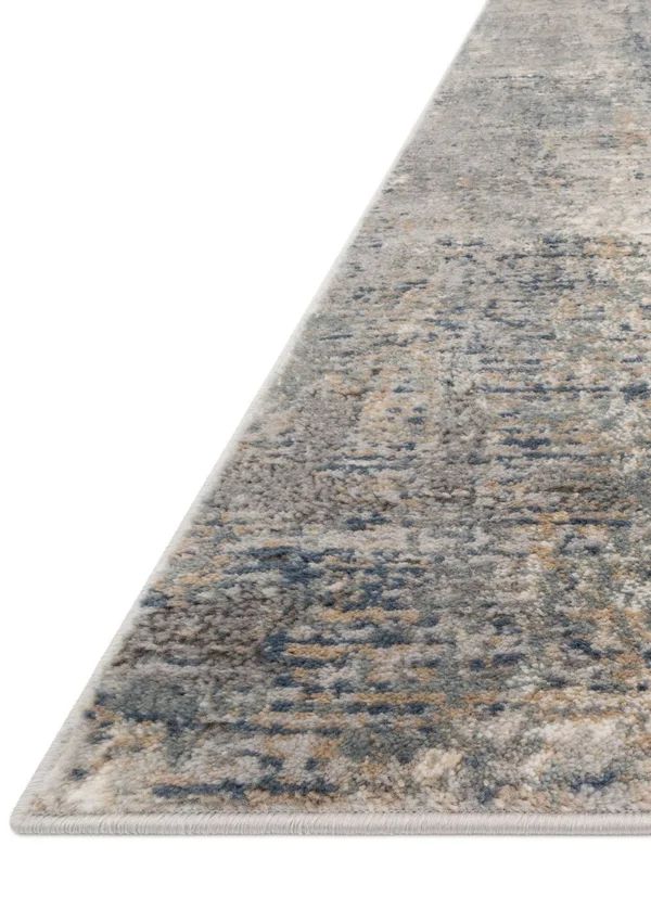 Loloi II Teagan TEA-05 Denim Slate Rug - 6 ft 7 in x 9 ft 2 in
